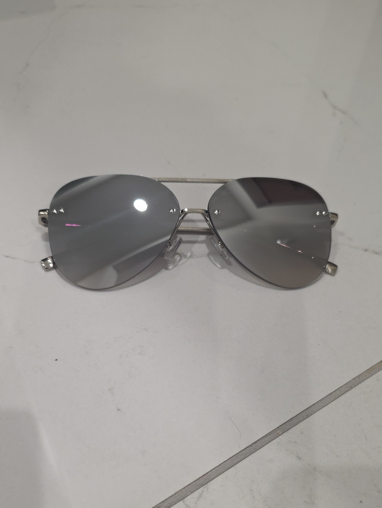 Toppfoxx Aviator Sunglasses Mirrored Lens